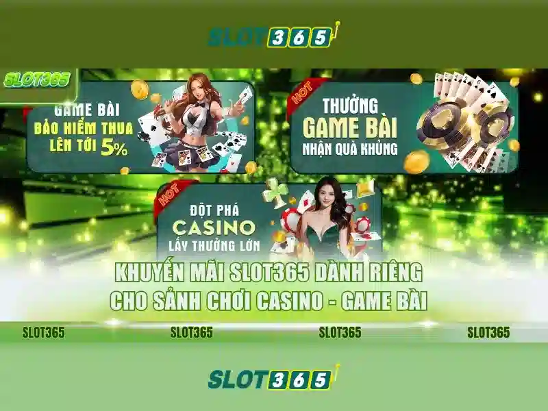 Khuyến mãi Slot365 – khám phá trải nghiệm tối ưu tại slot365 casino
