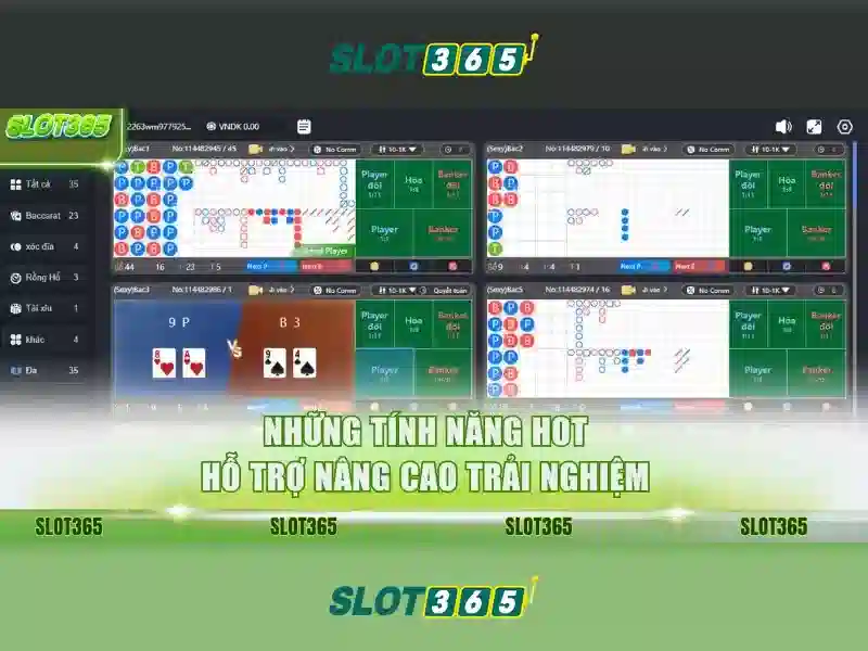 Slot365: Nền tảng chơi slot trực tuyến an toàn và thuận tiện